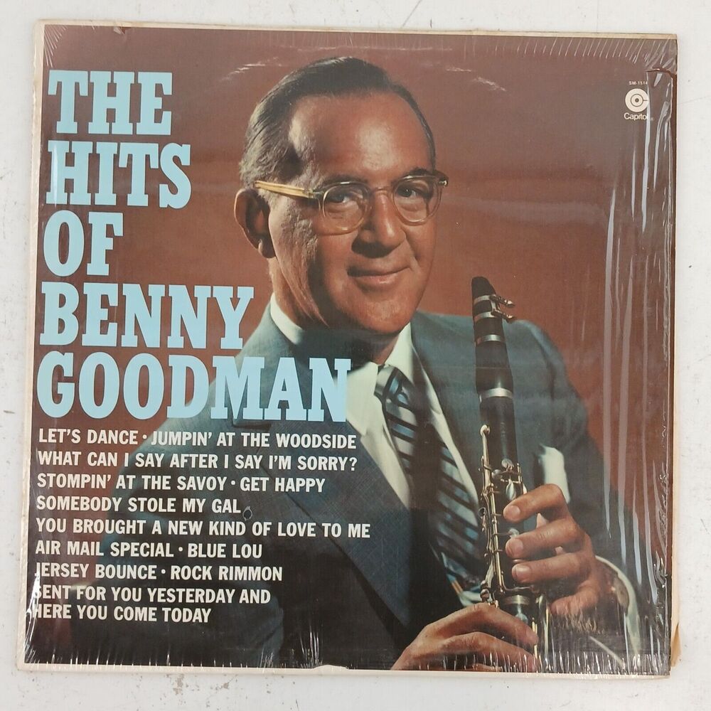 The HITS of BENNY Goodman Vinyl LP Album CAPITOL Records 1970 - SM-1514